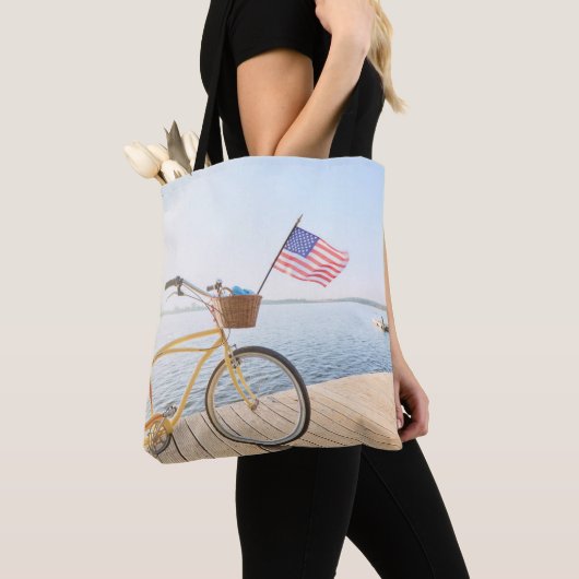 Wasser | Fahrrad am See Tasche (Von Nahem)