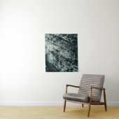 Wasser fällt auf den Wasserkörper Wandteppich (Beispiel)