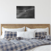 Wasser fällt auf Draht Leinwanddruck (Insitu (Schlafzimmer))