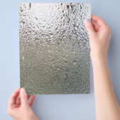 Wasser fällt auf Glas Flyer (Hand)