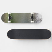 Wasser fällt auf Glas Skateboard (Horizontal)