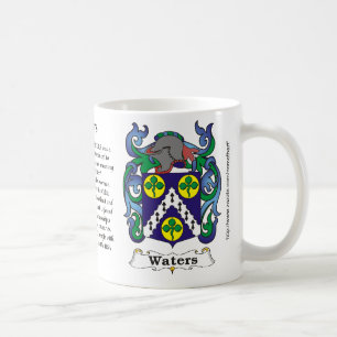 Wasser-Familien-Wappen Tasse