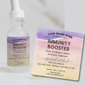 Wasser Farbe ätherisches Öl Mischung Flasche Etiketten