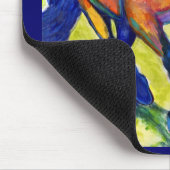 Wasser-Farbpferd Mousepad (Ecke)