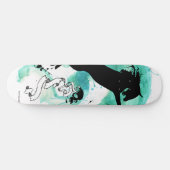 Wasser-Farbpferd - Skateboard (Horizontal)