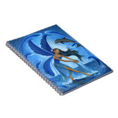 Wasser-Fee Notizblock (Rechte Seite)