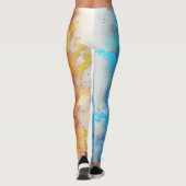 Wasser & Feuer Leggings (Rückseite)