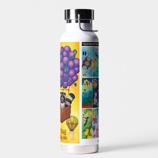 Wasser Flasche - Blasen (Links)