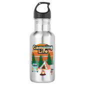 Wasser Flasche Camping Edelstahlflasche (Vorderseite)