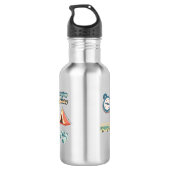 Wasser Flasche Camping Edelstahlflasche (Rückseite)