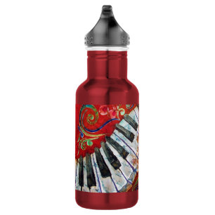 Wasser-Flasche des Klavier-18oz Edelstahlflasche