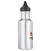 Wasser-Flasche Edelstahlflasche (Links)