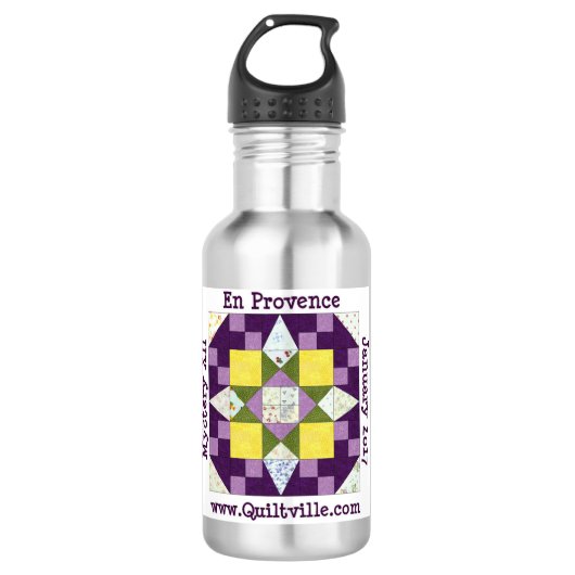 Wasser-Flasche en Provence Edelstahlflasche (Vorderseite)