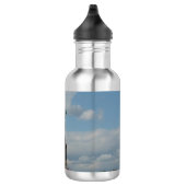 Wasser-Flasche: Freiheitsstatue Edelstahlflasche (Rechts)
