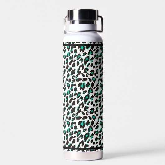 Wasser Flasche Leopard (Rückseite)