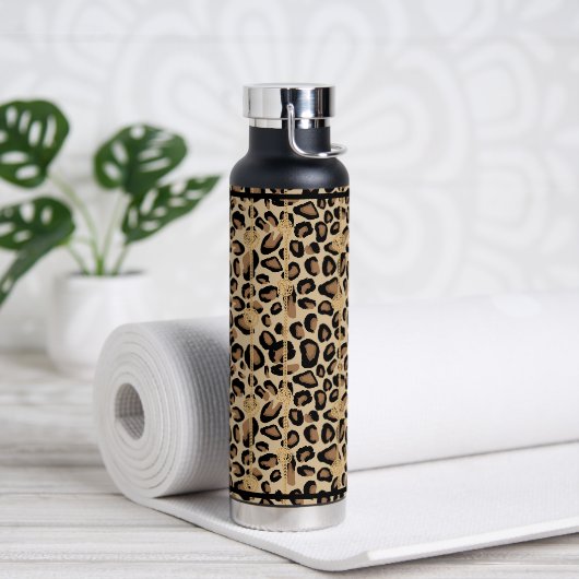 Wasser Flasche Leopard (Yoga)