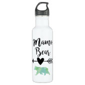 Wasser-Flasche Mutter-Bear Edelstahlflasche (Vorderseite)