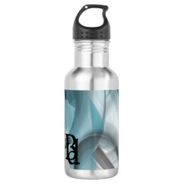 Wasser Flasche Trend Abstrakt Art Blue Ozean Edelstahlflasche