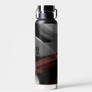 Wasser Flasche Trend Abstrakt Art Schwarz-weißes P