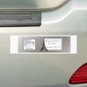 Wasser-Flaschen-Aufkleber-Schwarz-Eiffelturm Autoaufkleber (Auf Auto)