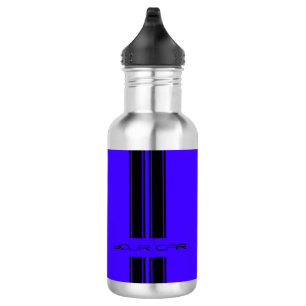 Wasser-Flaschen-- blaues u. schwarzes Auto Trinkflasche