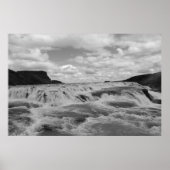 Wasser fließt poster (Vorne)