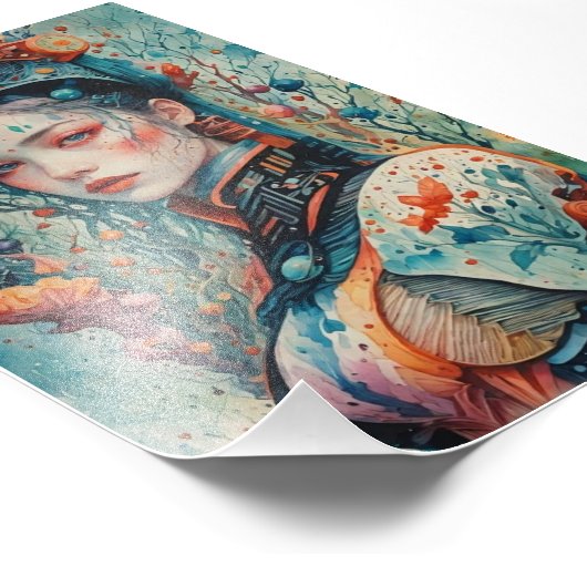 Wasser Fotodruck (Ecke)