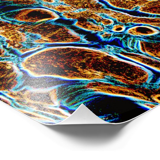 WASSER FOTODRUCK (Ecke)