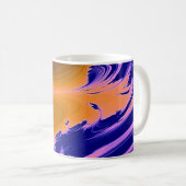 WASSER-FRAKTAL KAFFEETASSE (VorderseiteRechts)