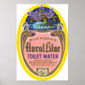 Wasser für die Toilette von Lilac Poster (Vorne)