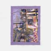 Wasser.geboren Mystery Meat, Israel Fleecedecke (Vorderseite)