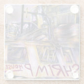 Wasser.geboren Mystery Meat, Israel Glasuntersetzer (Rückseite)