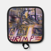 Wasser. geborenes Geheimnis. Topflappen (Vorderseite)