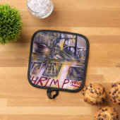 Wasser. geborenes Geheimnis. Topflappen (Oben Unten)