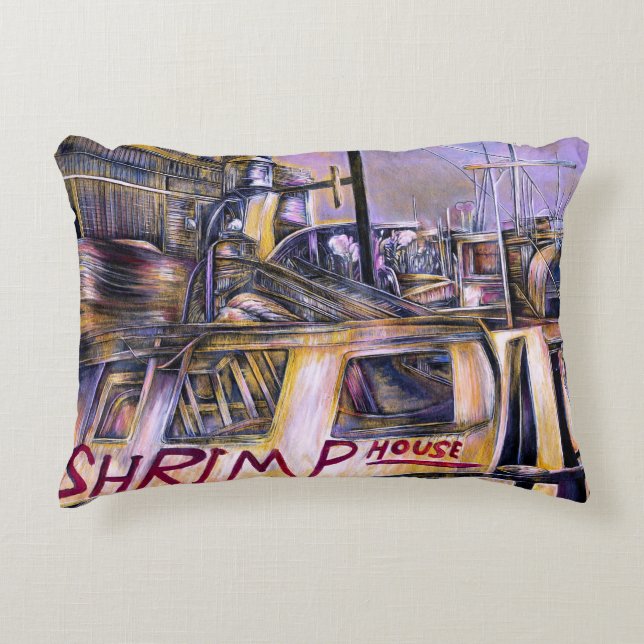 Wasser-Geborenes Mystery Meat Zierkissen (Vorderseite)