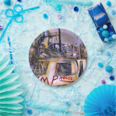 Wasser.geborenes Mystery Metier, Israel Pappteller (Party)