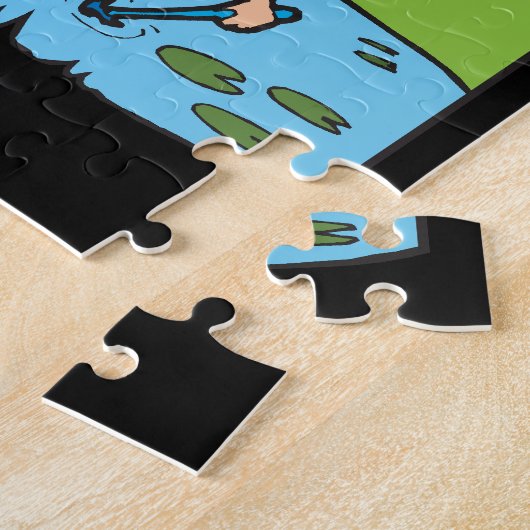 Wasser-Gefahr Puzzle (Seite)