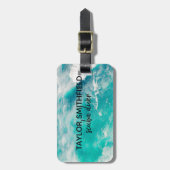 Wasser Gepäckanhänger (Vorderseite vertikal)