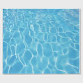 Wasser Geschenkpapier (Flach)