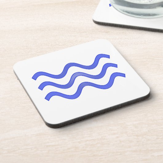 Wasser Getränkeuntersetzer (Linke Seite)