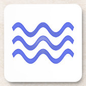 Wasser Getränkeuntersetzer (Vorderseite)