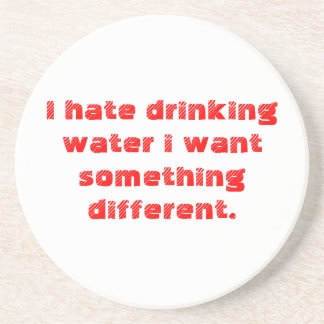 Wasser Getränkeuntersetzer