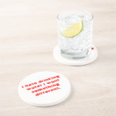 Wasser Getränkeuntersetzer (Seite)