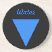 Wasser Getränkeuntersetzer (Vorne)