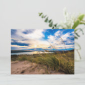 Wasser | Glen Lake Sleeping Bear Dunes Michigan Dankeskarte (Stehend Vorderseite)