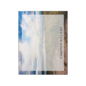 Wasser | Glen Lake Sleeping Bear Dunes Michigan Notizblock (Rotiert)