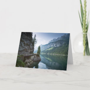 Wasser   Gosau Salzkammergut Österreich Karte