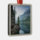 Wasser | Gosau Salzkammergut Österreich Ornament Aus Metall (Rechts)