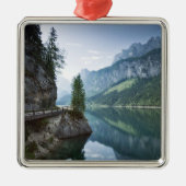 Wasser | Gosau Salzkammergut Österreich Ornament Aus Metall (Vorne)