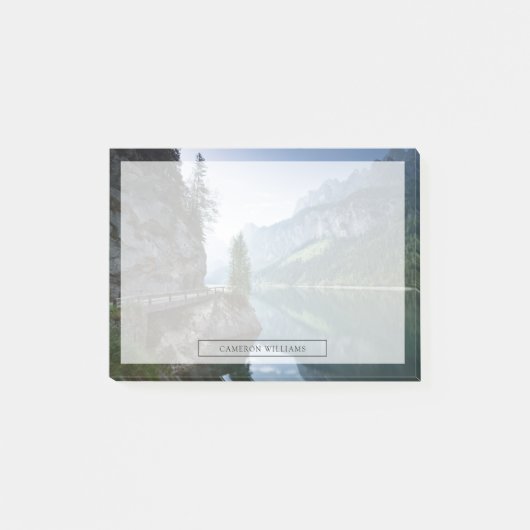 Wasser | Gosau Salzkammergut Österreich Post-it Klebezettel (Vorderseite)